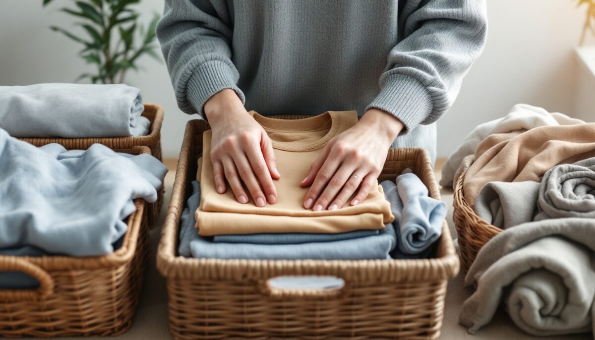 Immagine di Decluttering, Abiti, Cestino